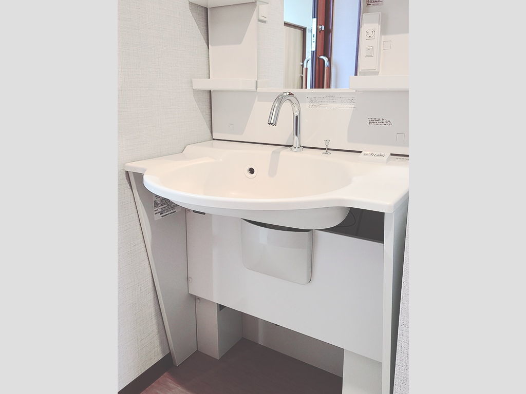 せせらぎの郷（木更津）洗面台